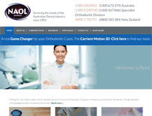 Tablet Screenshot of naol.com.au
